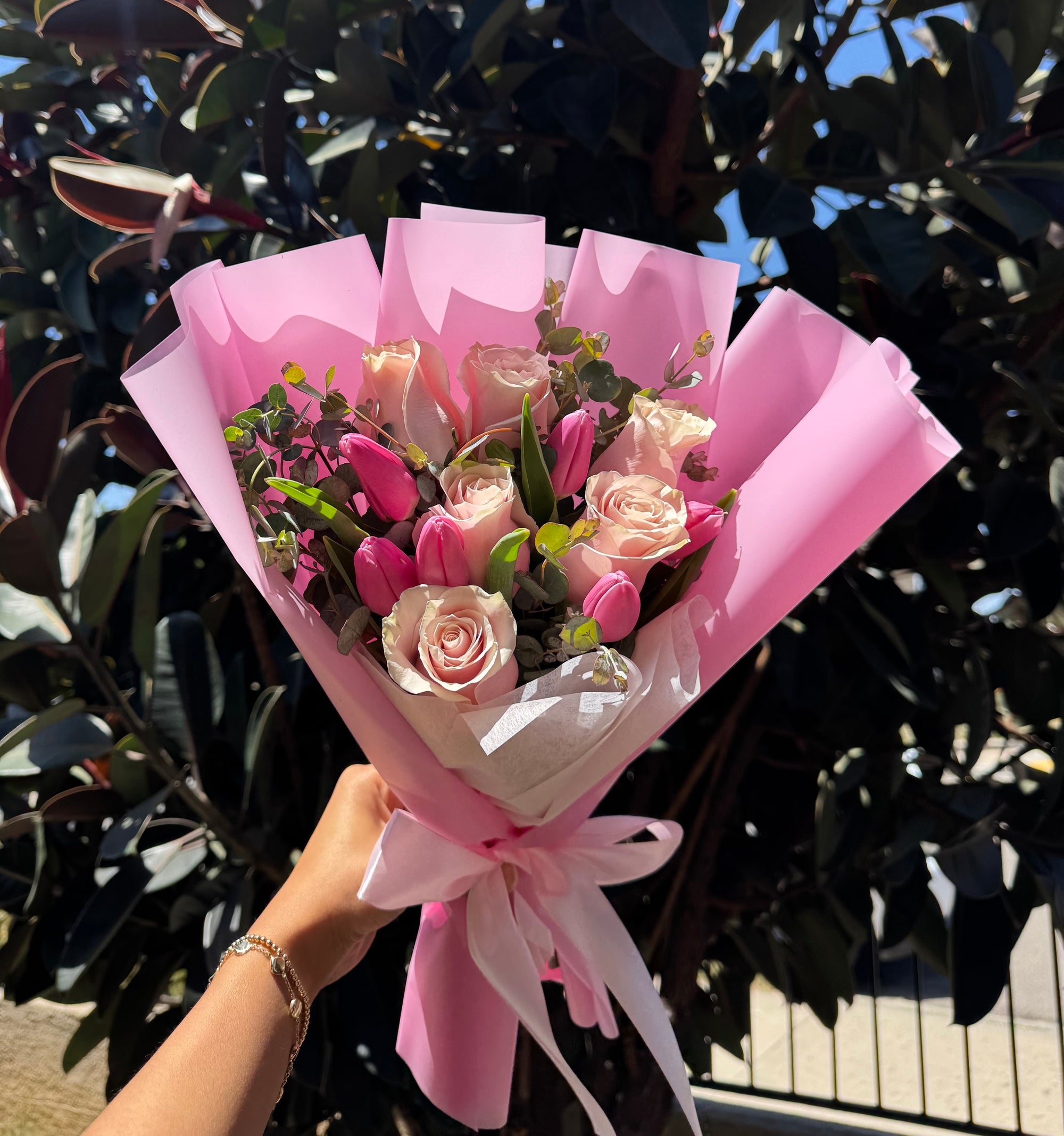 Roses + Tulips Bouquet