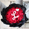 Rose Bouquet with Initial or #