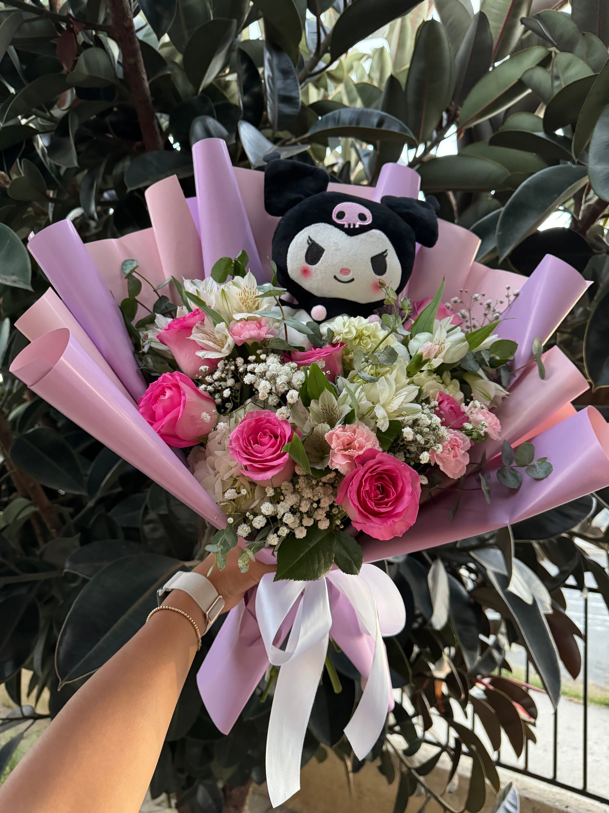 Kuromi Plush Bouquet