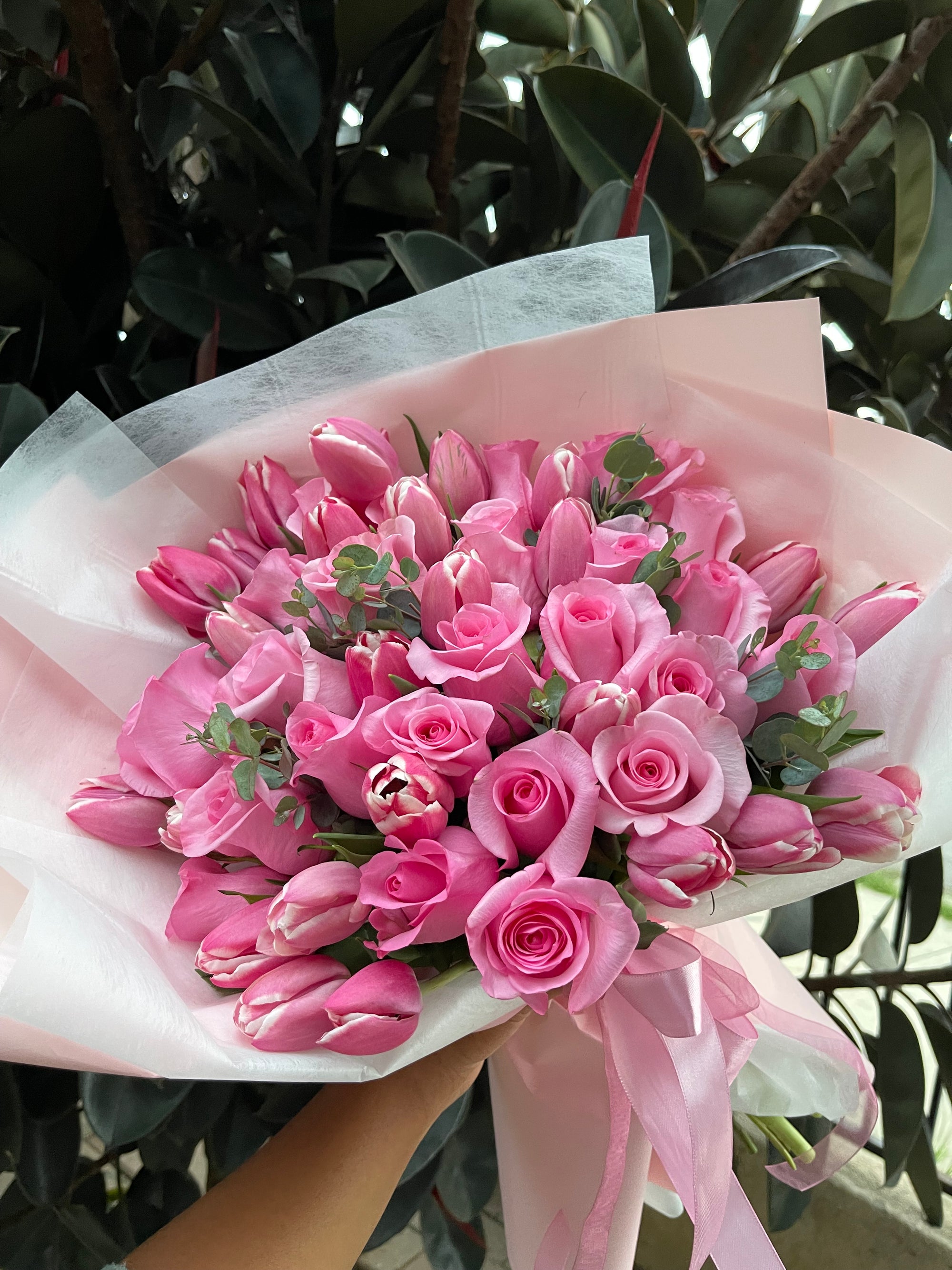 Roses + Tulips Bouquet