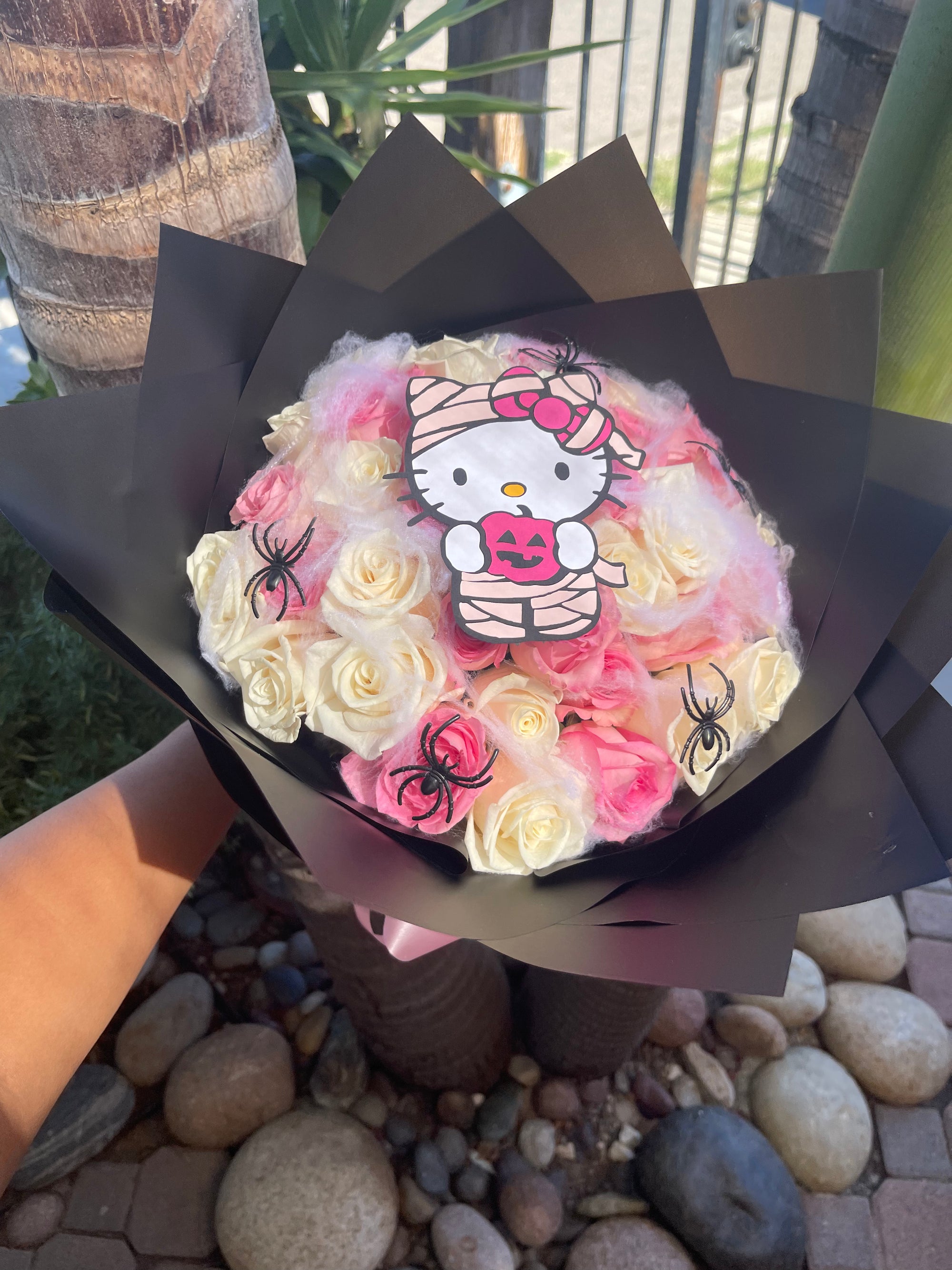 Spooky Hello Kitty Bouquet