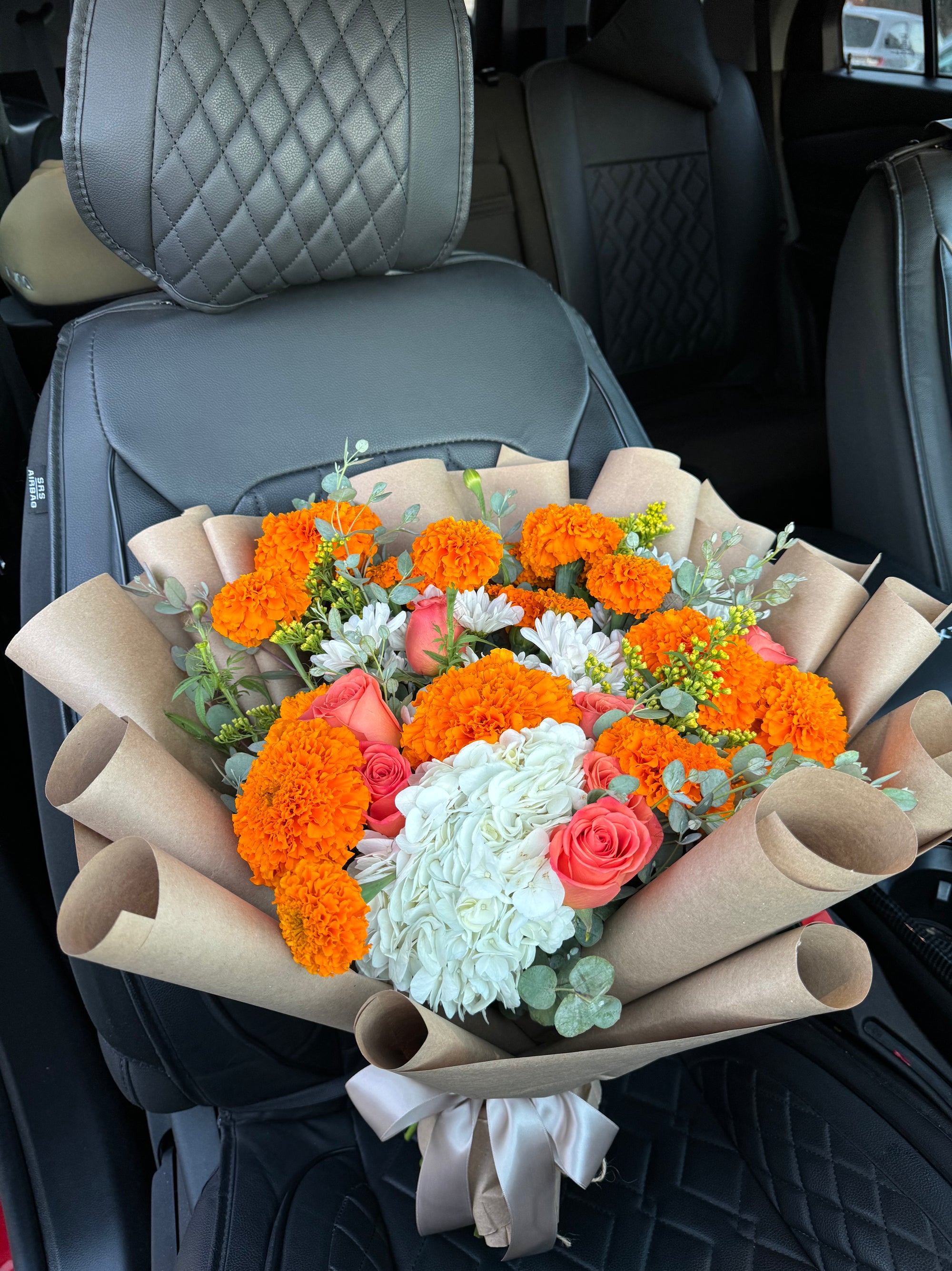 Cempasúchil Freestyle Bouquet